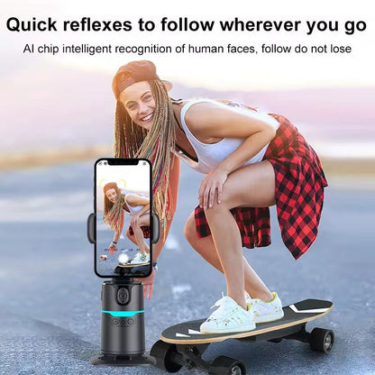Stabilisateur de téléphone suivi intelligent "Plokama AUTO-A20 Pro 360° Smart Shooting Gimbal"