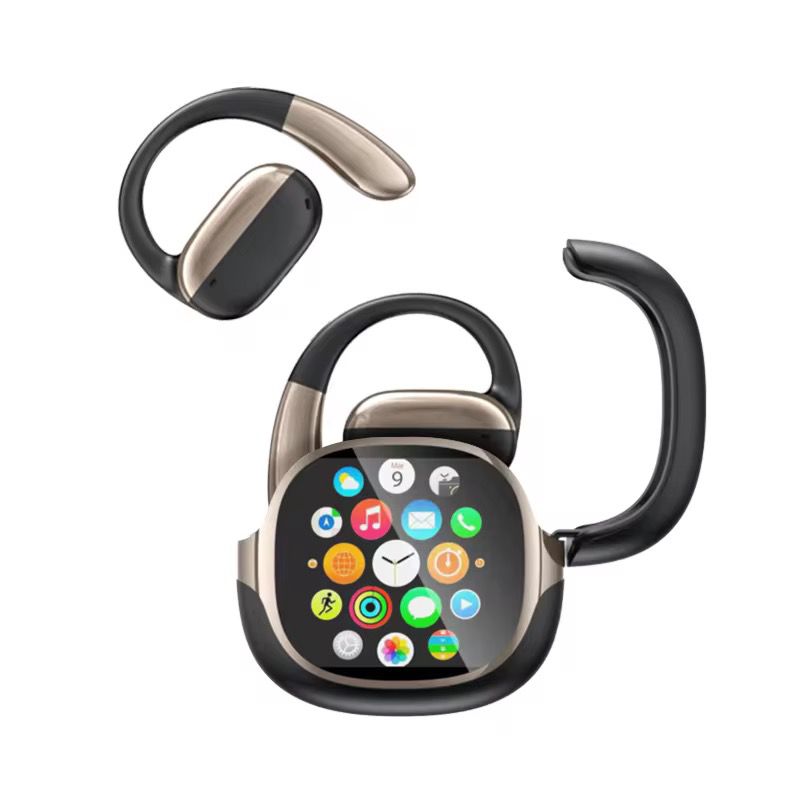 Écouteurs Open Ear avec Écran LCD